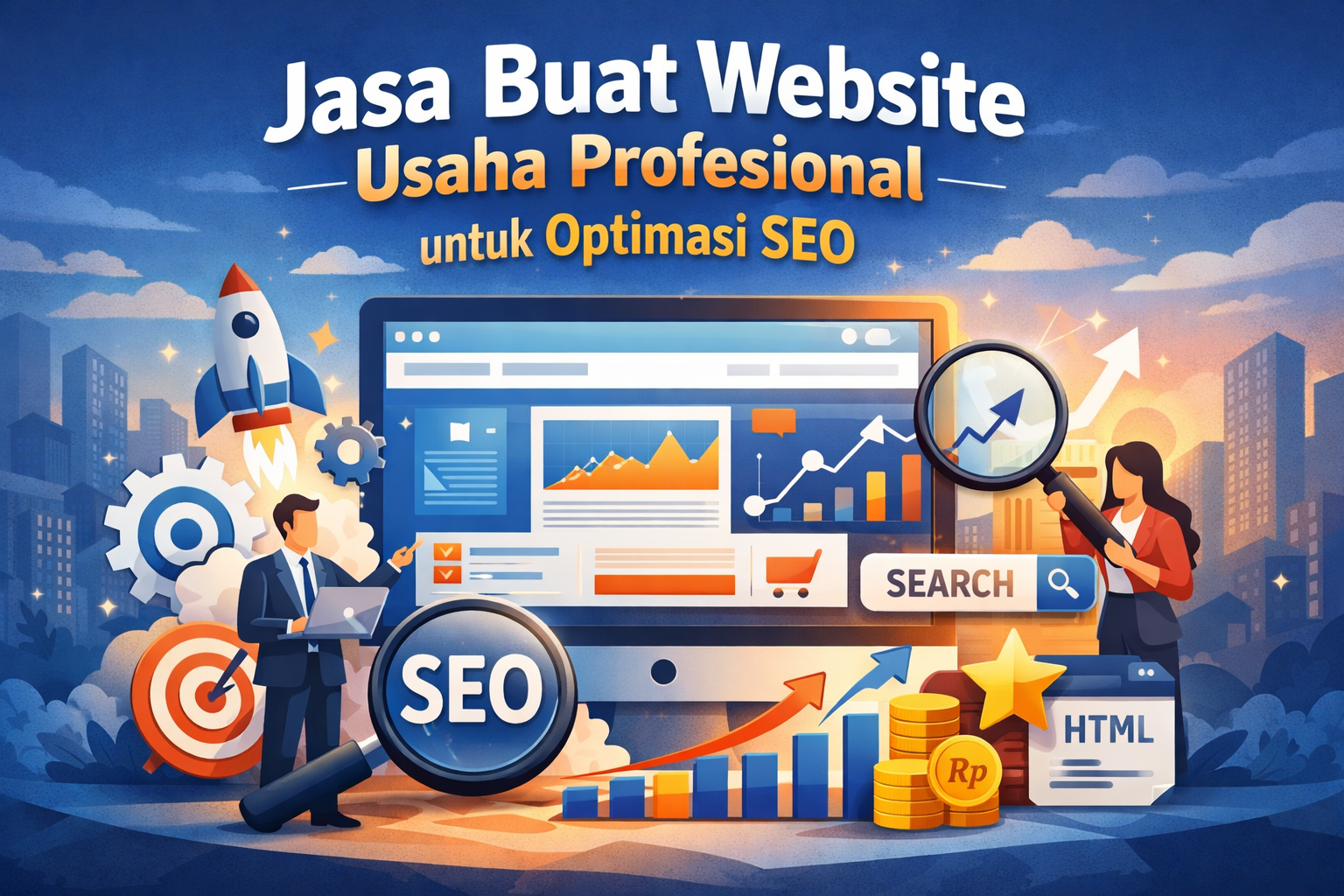 jasa buat website usaha profesional