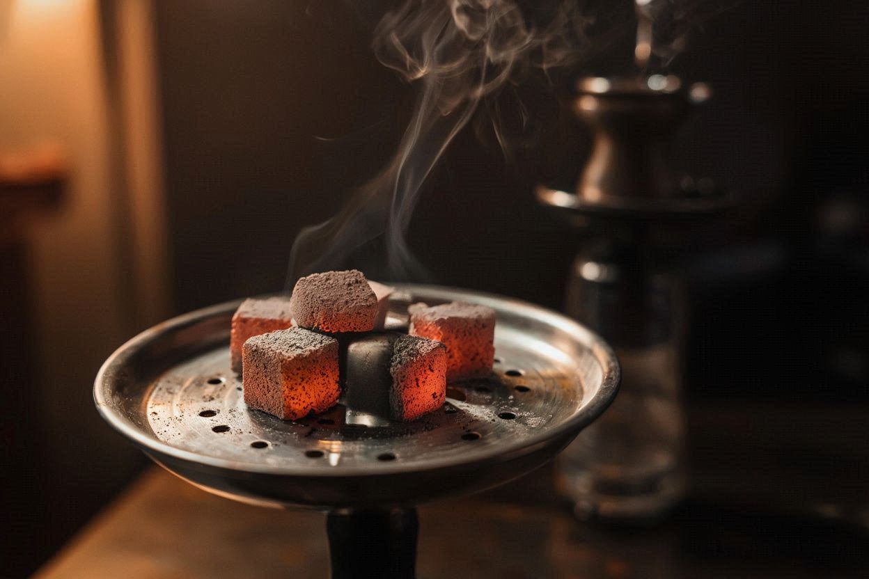 فحم جوز الهند للشيشة