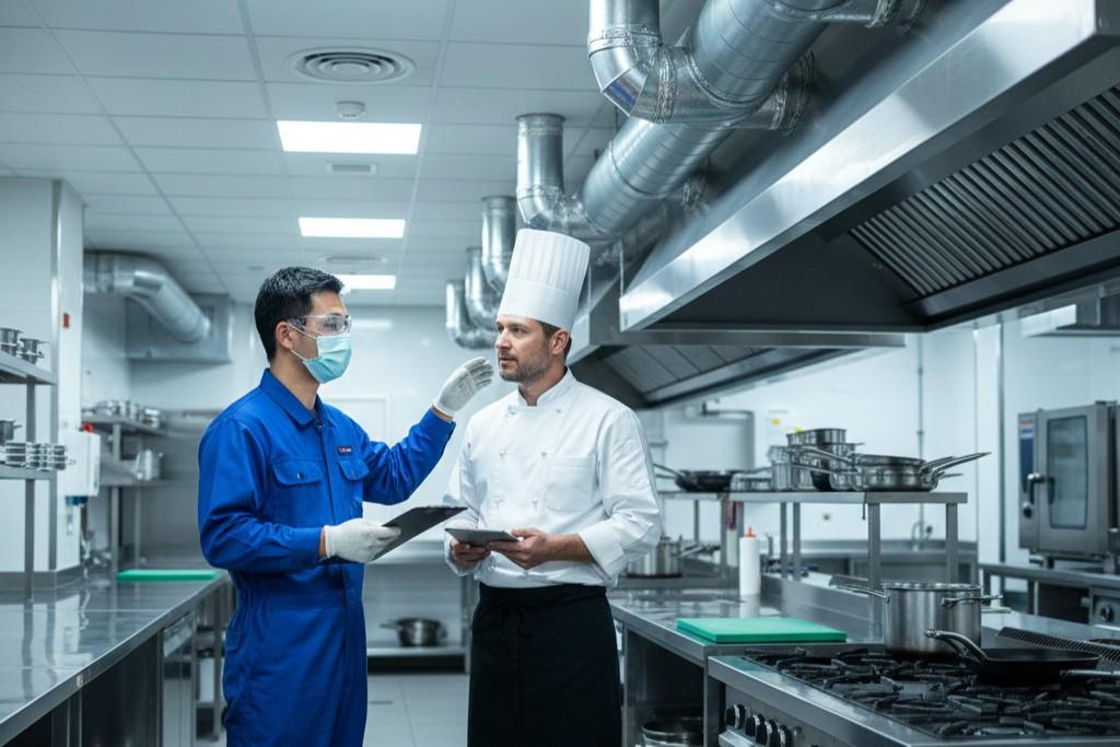 ventilasi ruang komersial